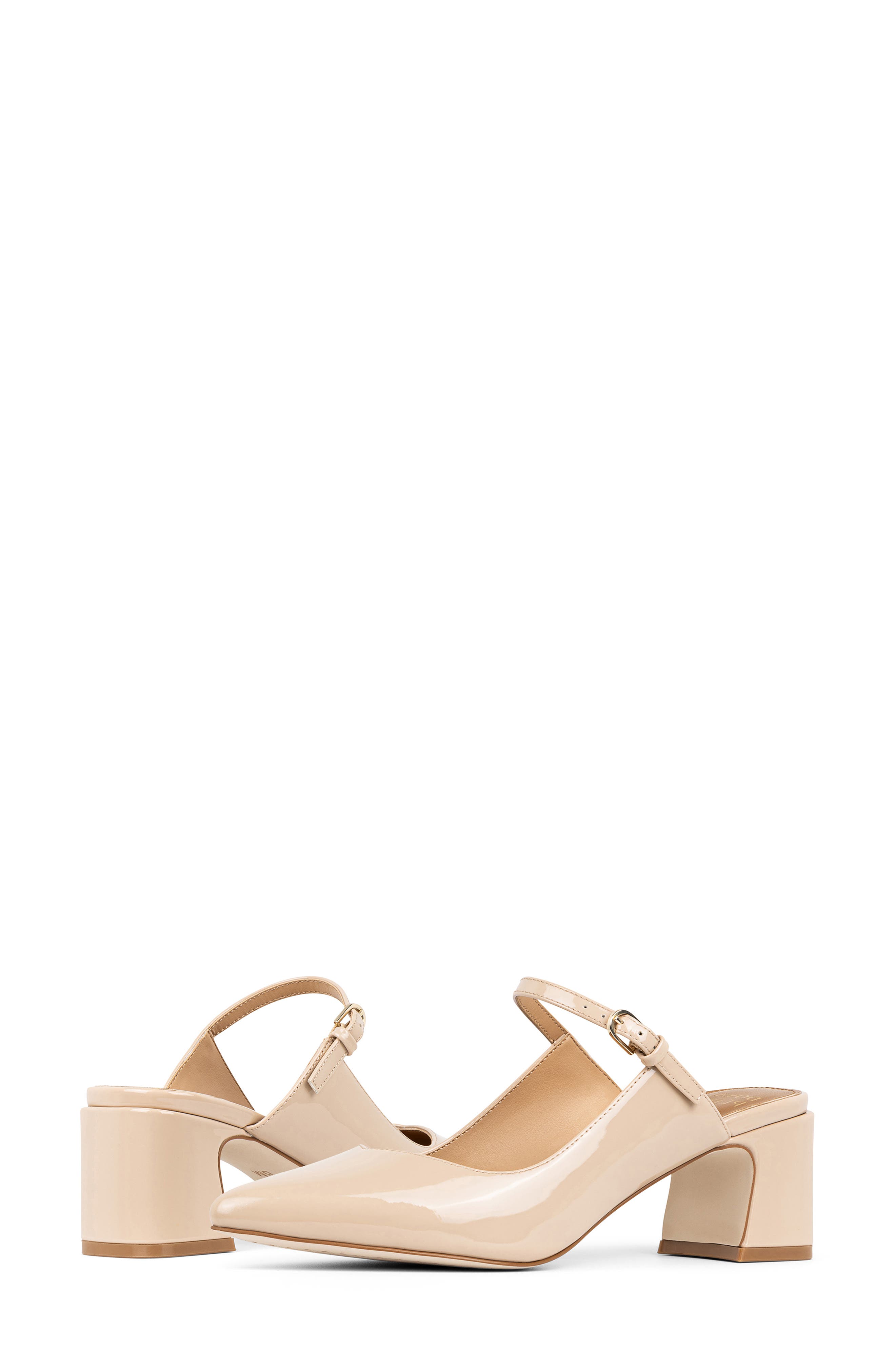 Donald Pliner Mary Jane Strap Mule Pump, Alternate, color, Sand