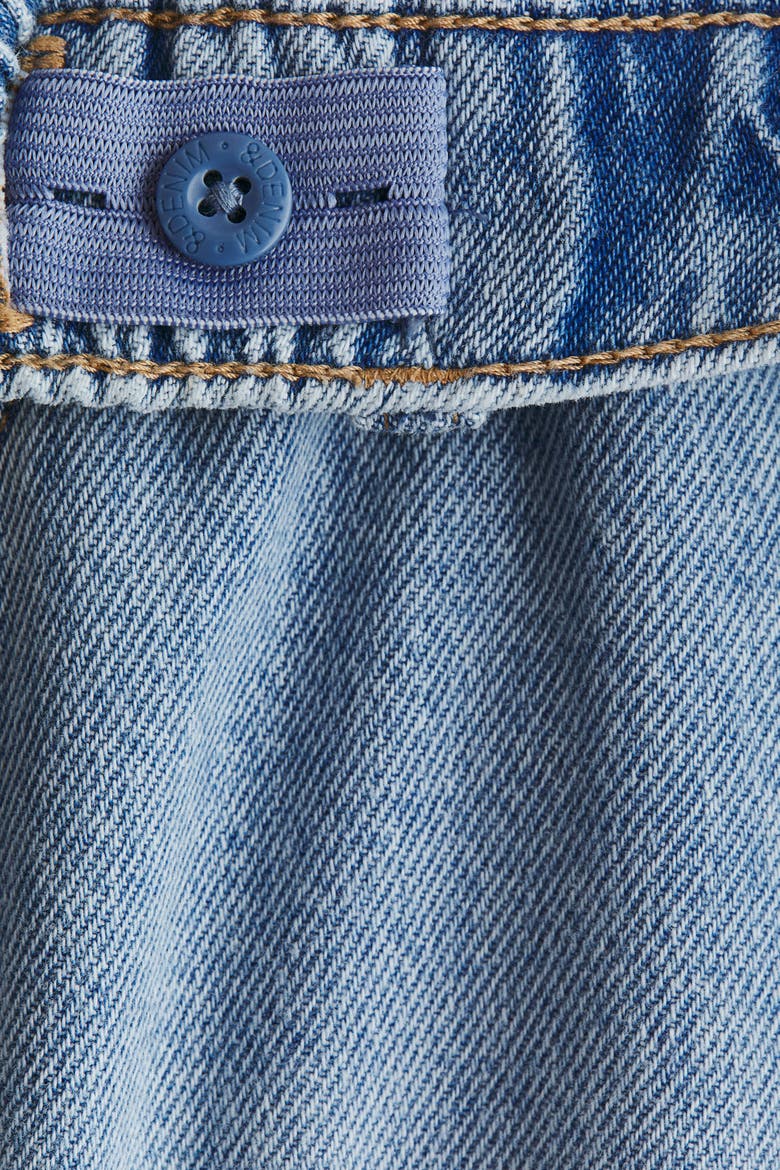 Cotton Denim Joggers, Alternate, color, Light blue denim