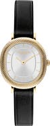 COACH Harlow Quartz Leather Strap Watch, 23.8 mm x 26 mm
