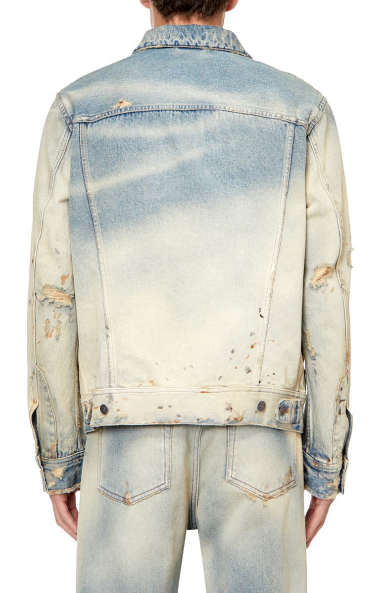 DIESEL<sup>®</sup> D-Barcy Cotton Denim Jacket, Alternate, color,