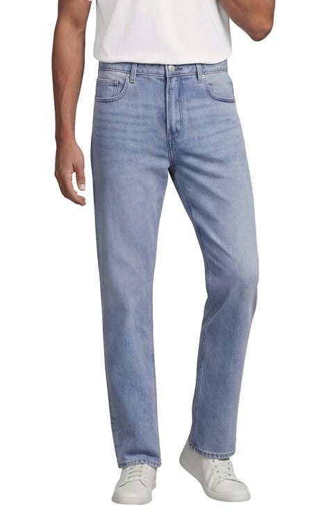 Stretch Comfort Waist Classic Straight Fit Jean