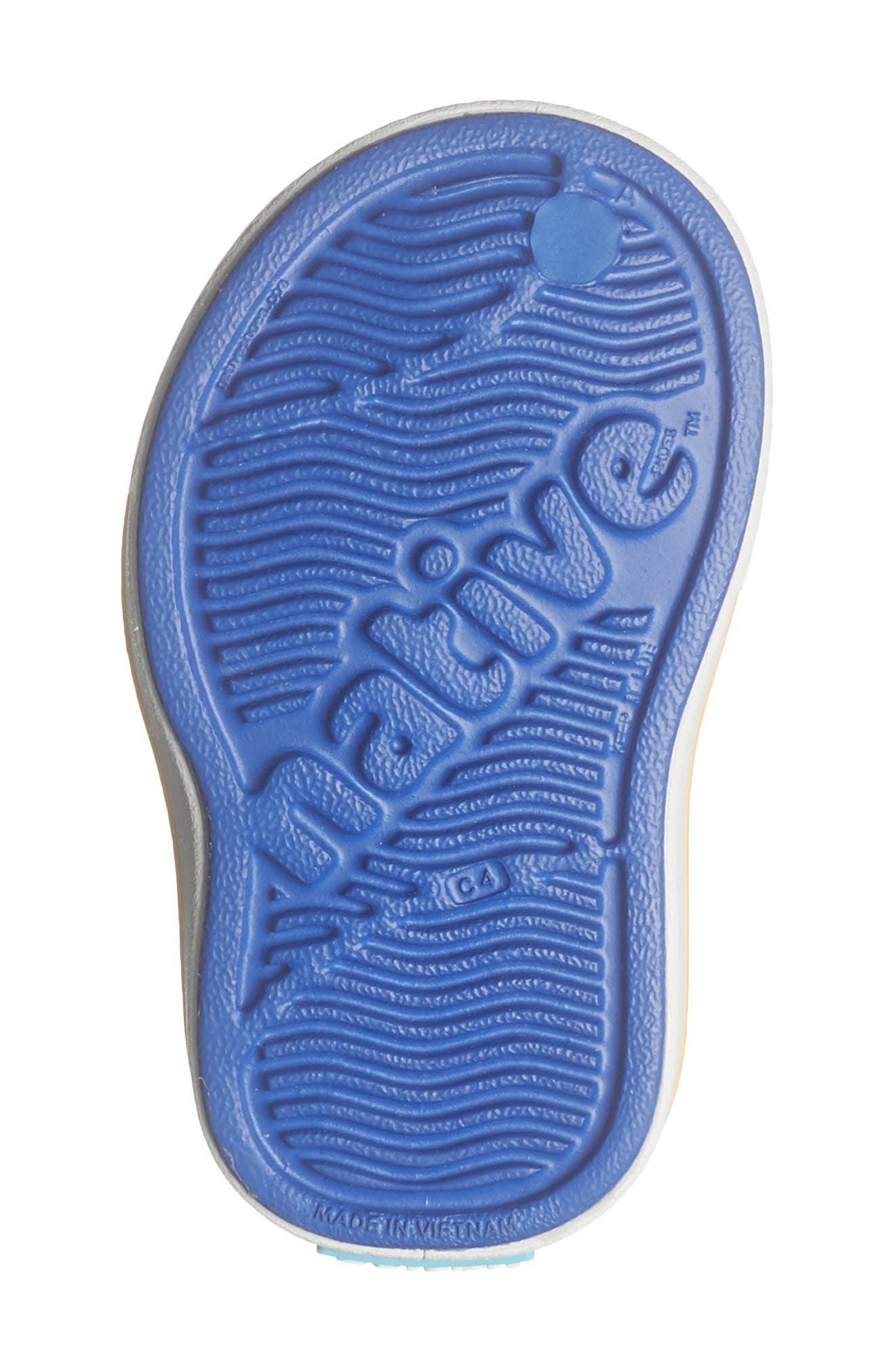 Native Shoes Kids' Miles Water Friendly Slip-On Sneaker, Alternate, color, Uv Blue/ Shell White