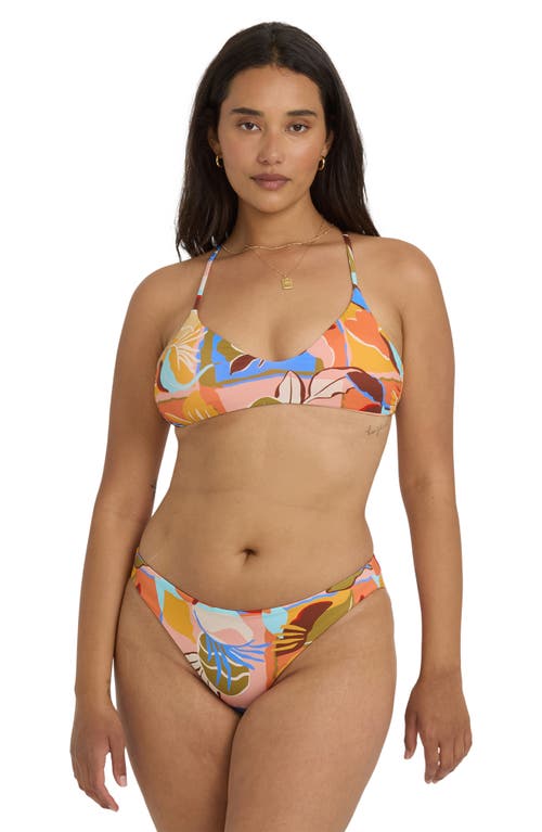Billabong Lei Daze Lowrider Bikini Bottoms In Multi