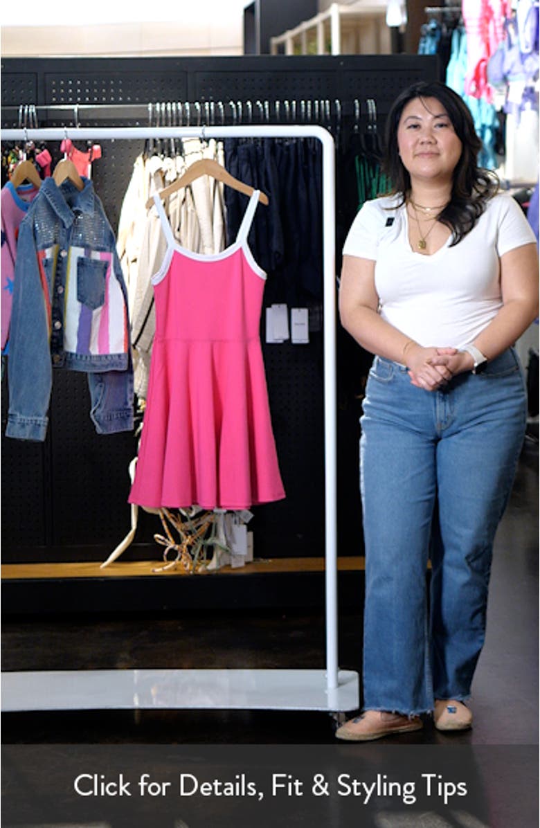 Kids' Sleeveless Fit & Flare Dress, sales video thumbnail