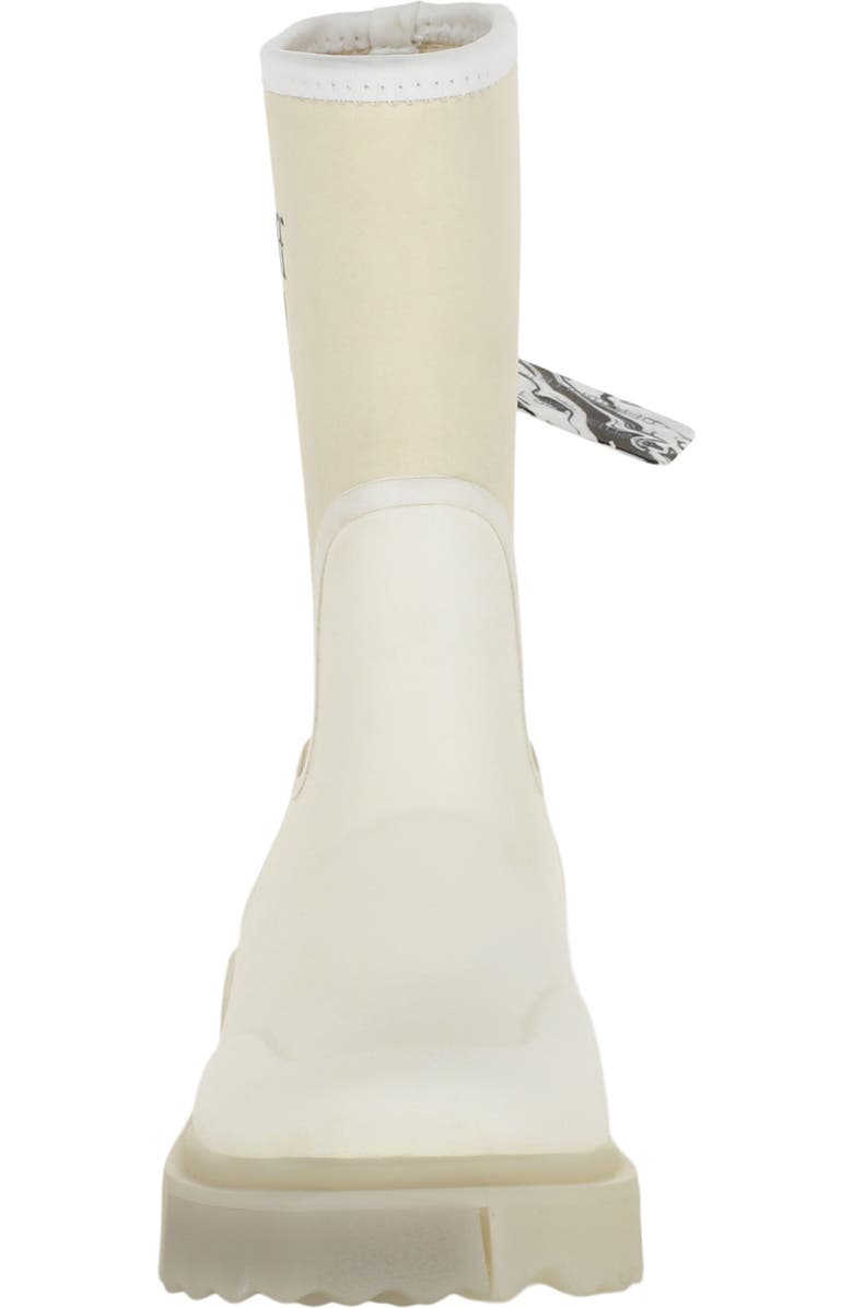 Off-White Sponge Sole Rain Boot, Alternate, color,