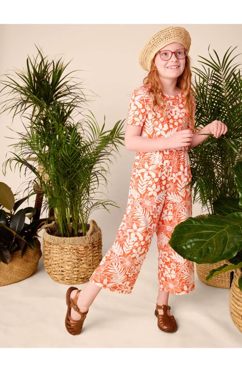 Tea Collection Just For Kicks Jumpsuit In Tropical Foliage