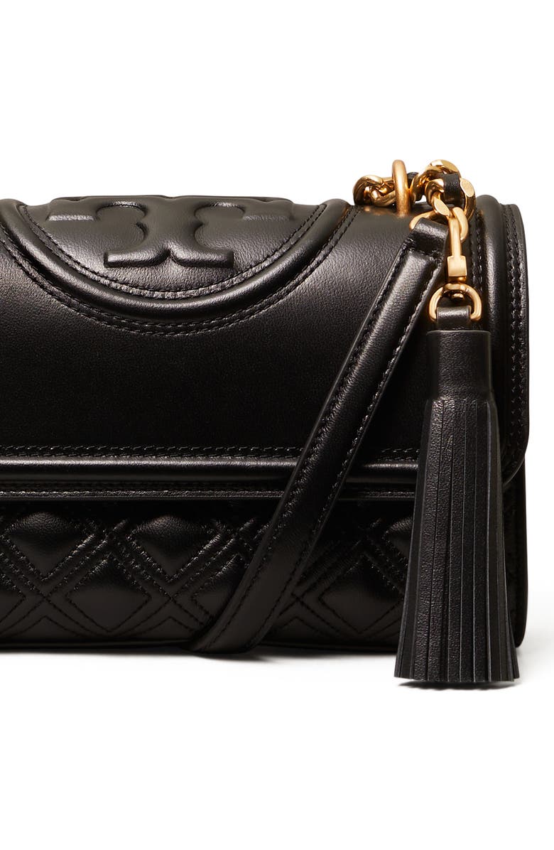 Tory Burch Small Fleming Convertible Leather Shoulder Bag, Alternate, color,