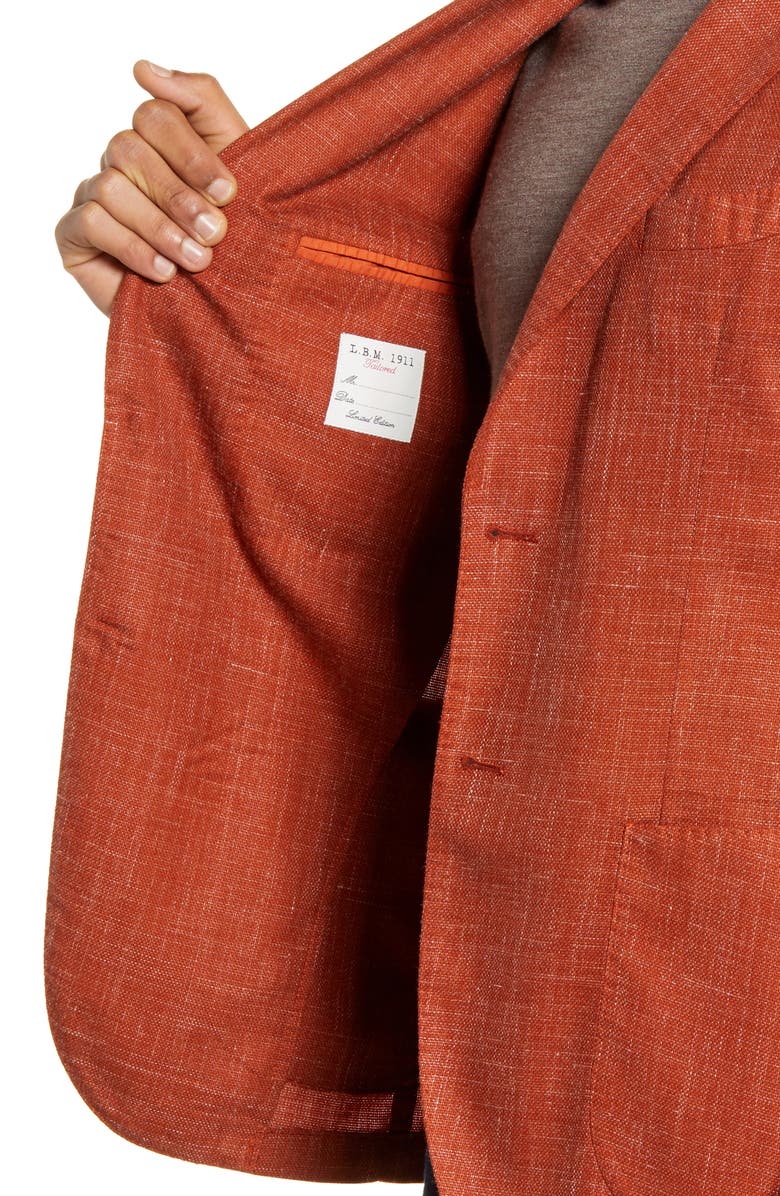 L.B.M. 1911 Trim Fit Solid Wool Blend Sport Coat, Alternate, color, 