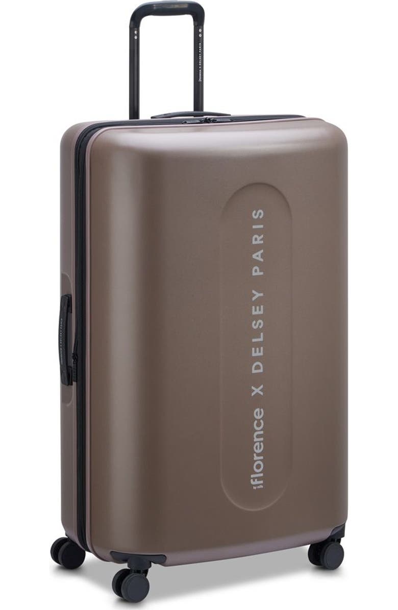 Florence by Mills X Delsey Paris Catch Flights Expandable 29" Large Spinner, Alternate, color, Chestnut