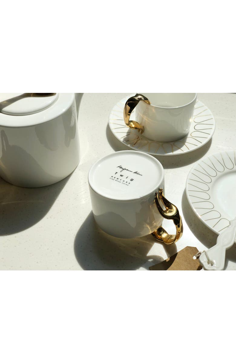 Twig New York Cutlery Cup and Saucer Fork Handle, Alternate, color, Multi