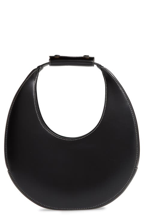 Leather Moon Bag