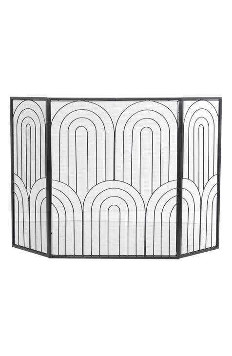 Art Deco Fire Screen