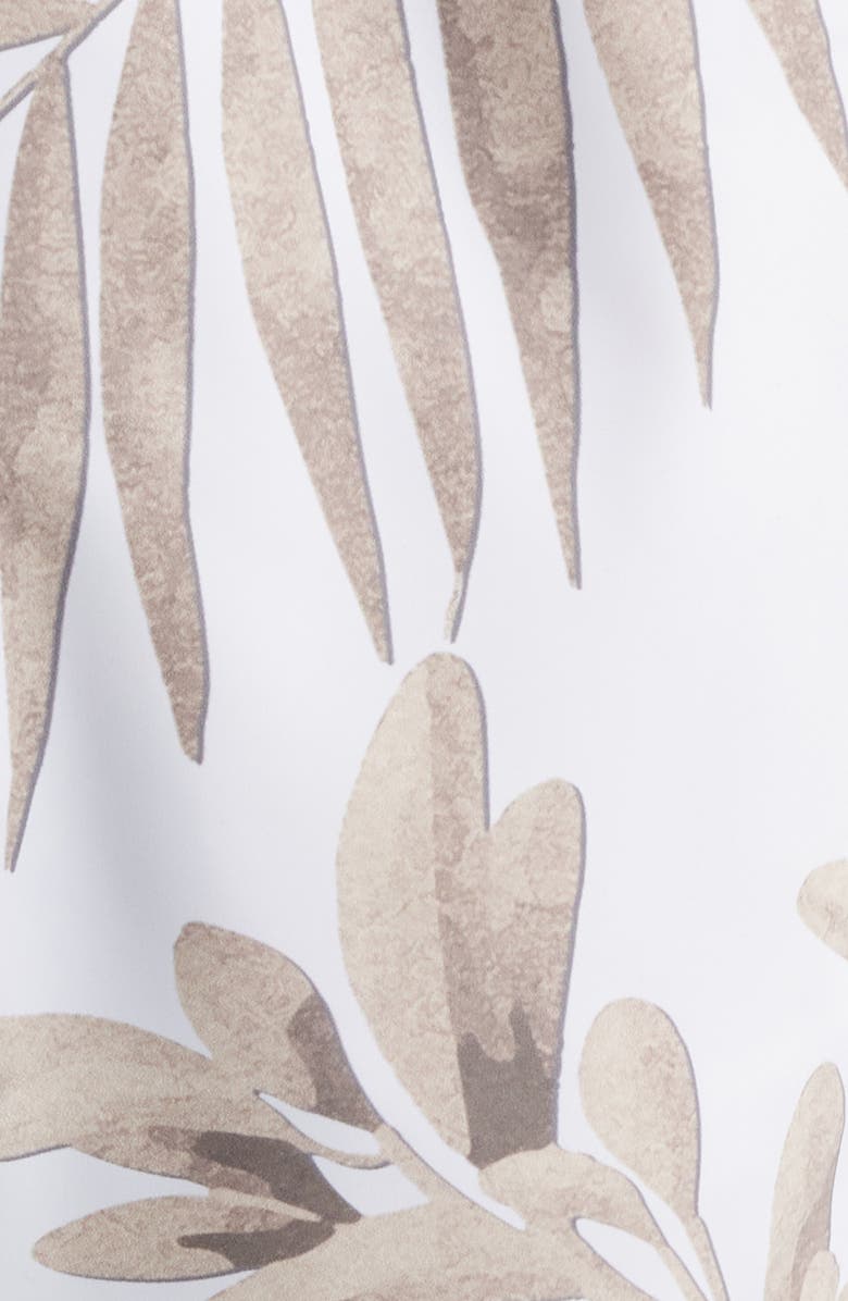 BOSS Piranha Floral Swim Trunks, Alternate, color, Natural