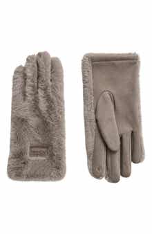 Penny Tech Faux Fur Gloves