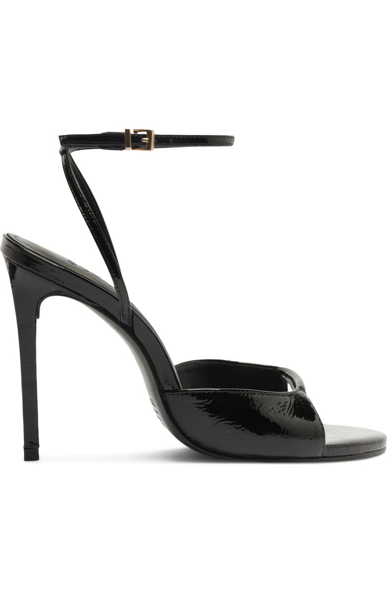 Schutz Arlette Ankle Strap Sandal, Alternate, color, Black