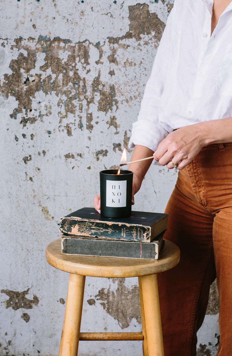 BROOKLYN CANDLE STUDIO Hinoki Noir Candle, Alternate, color,