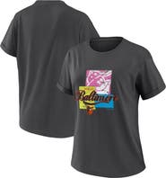 WEAR by Erin Andrews Women's WEAR by Erin Andrews Charcoal Baltimore Orioles Domestic Box Color Boyfriend T-Shirt
