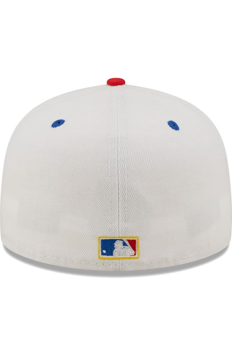 New Era Men's New Era White/Royal Detroit Tigers Inaugural Season at Comerica Park Cherry Lolli 59FIFTY Fitted Hat, Alternate, color, 