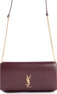 Saint Laurent Cassandre Patent Leather Crossbody Phone Holder