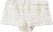 MANGO TEEN Kids' Crochet Ruffled Shorts