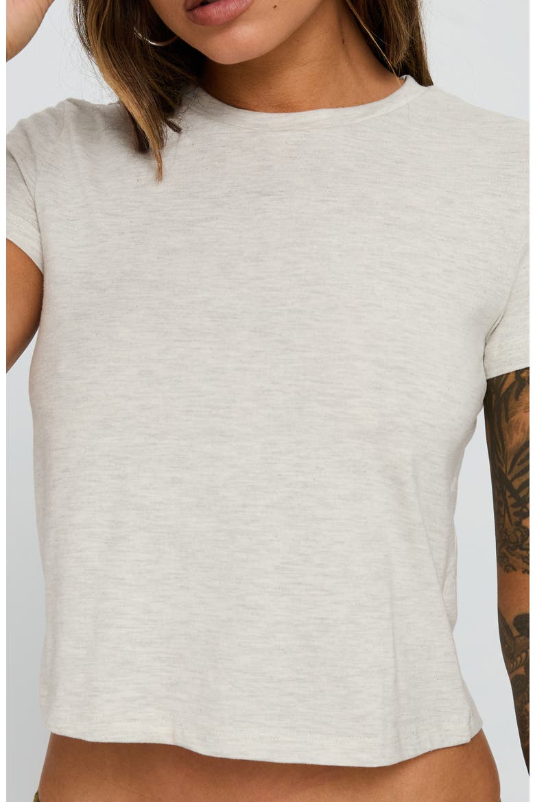 Micah Marl T-Shirt, Alternate, color, GREY MARLE