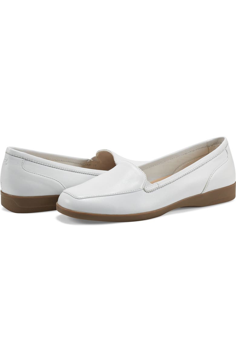 Easy Spirit Devitt Flat, Alternate, color, White