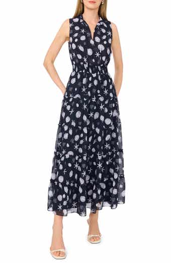 1.STATE High Neck Maxi Dress