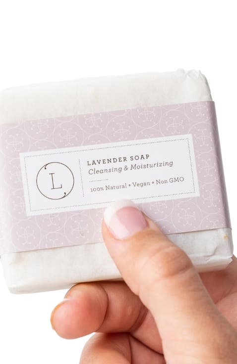 Natural Handmade Lemongrass Soap Bar, 2-Pack