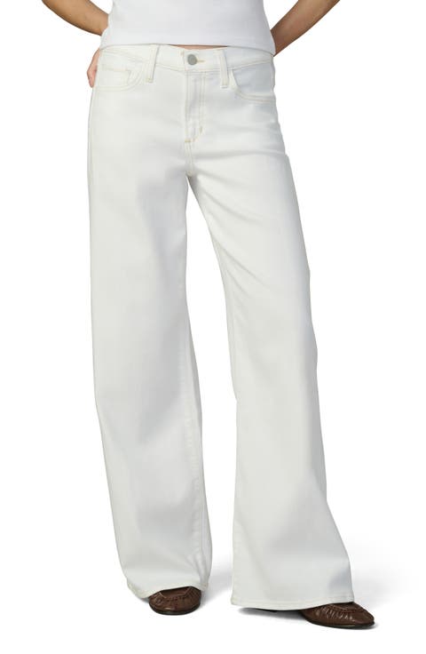 Joe's The Lou Lou Low Rise Wide Leg Jeans (Petite)