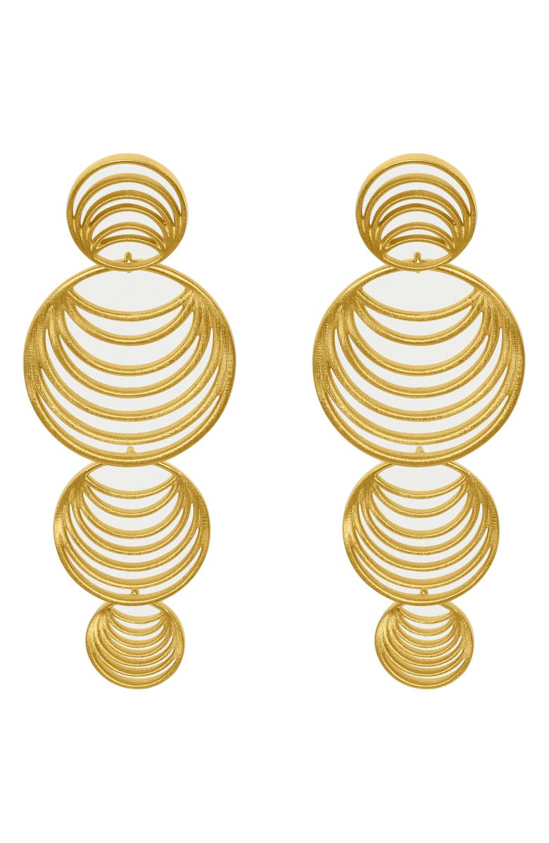 Dean Davidson Salvador Long Drop Earrings, Main, color, Gold