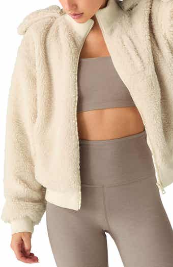Beyond Yoga Adventure Faux Shearling Hoodie