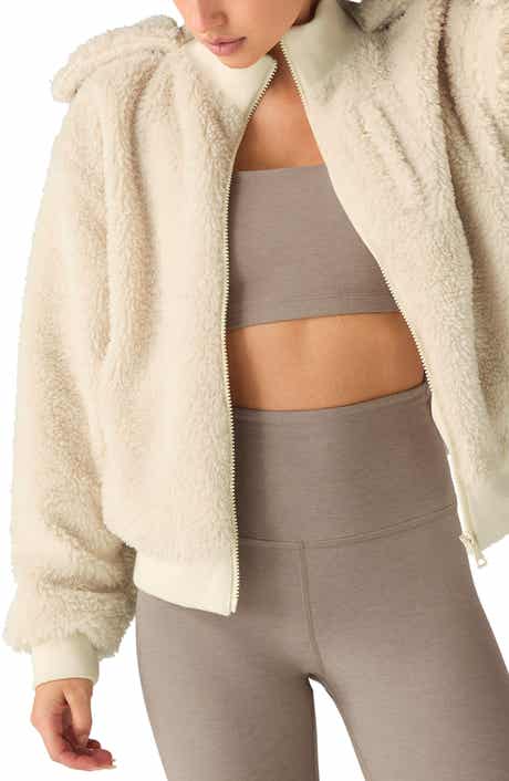 Beyond Yoga Adventure Faux Shearling Hoodie
