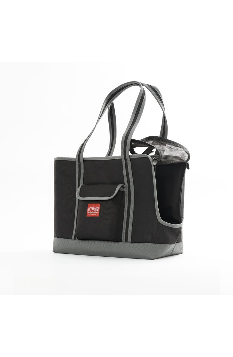 Manhattan Portage Pet Carrier Tote Bag Small/Medium Pets, Alternate, color, Black