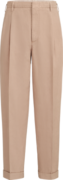 Brunello Cucinelli Cotton and linen trousers