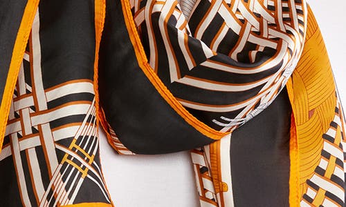 La Fiorentina Abstract Print Scarf