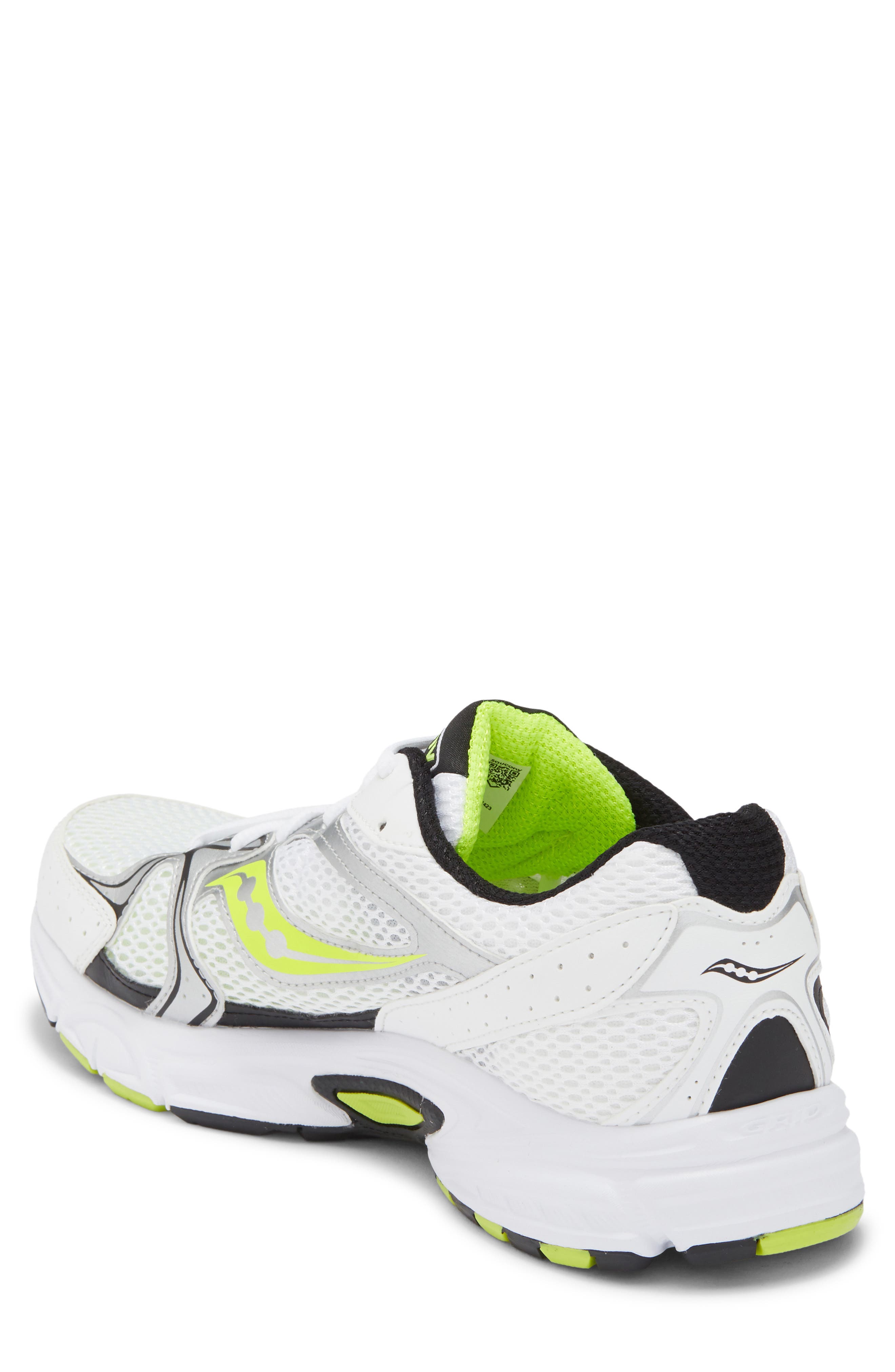 Gender Inclusive Ride Millennium Sneaker, Alternate, color, WHITE/ SILVER/ YELLOW