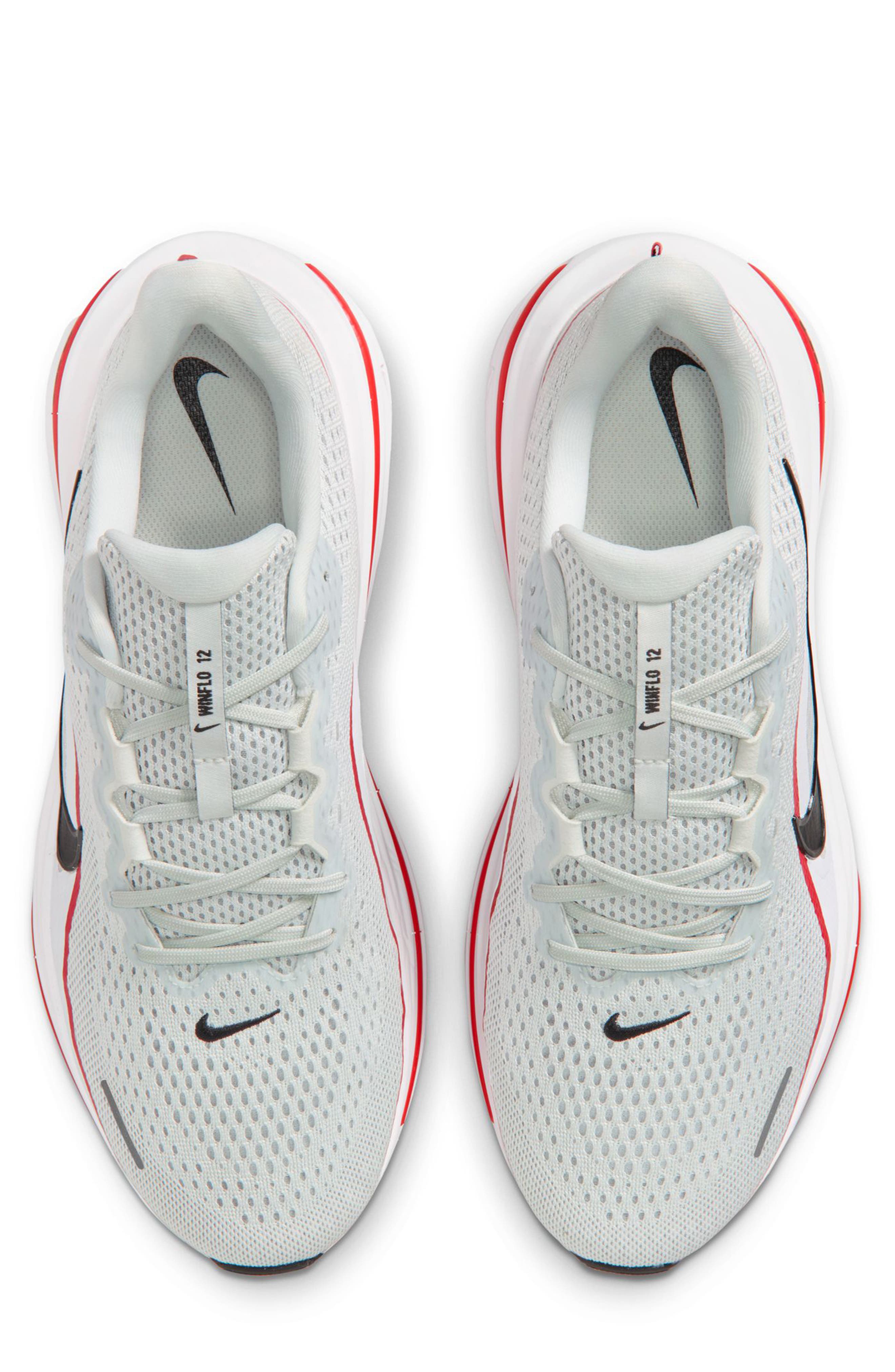 Air Winflo 12 Running Shoe, Alternate, color, OFF WHITE/ WOLF GREY