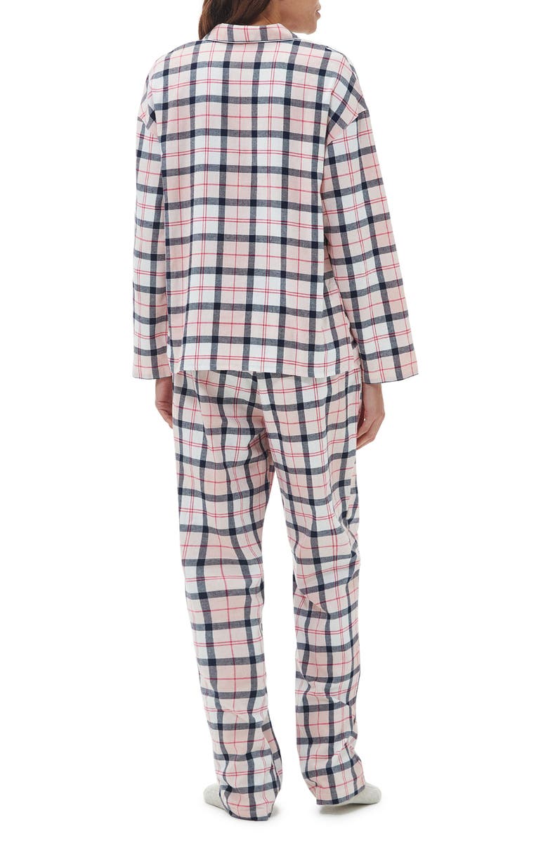 Barbour Ellery Tartan Cotton Pajamas, Alternate, color,
