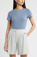 Nordstrom Pima Cotton Blend Crewneck T-Shirt