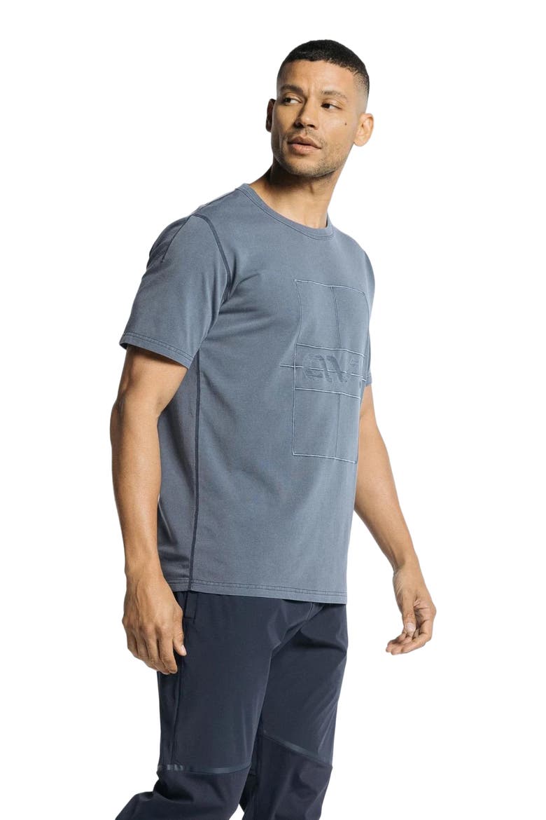 Pickleball Short Sleeve, Alternate, color, Vintage Blue