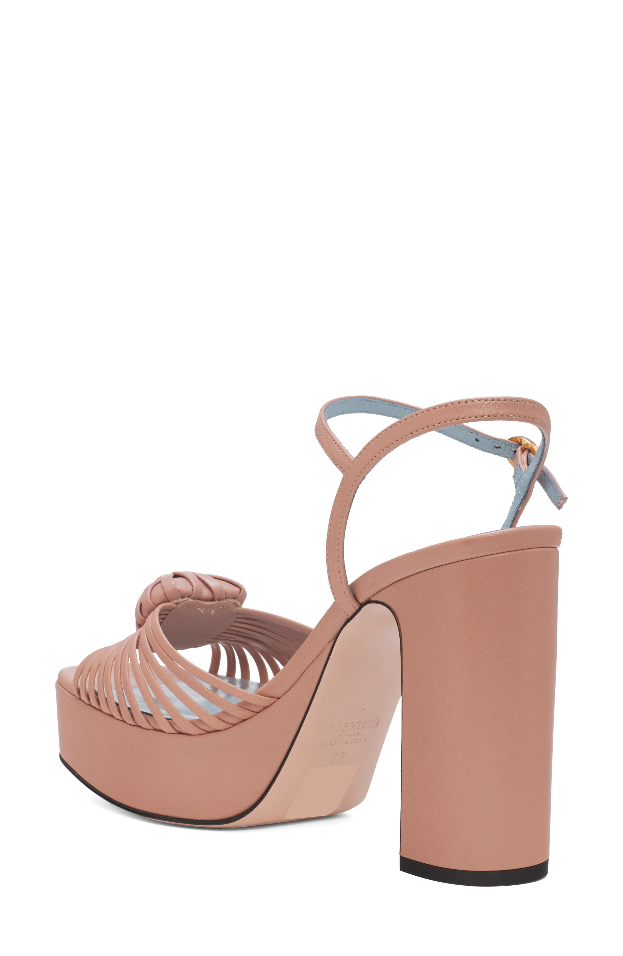 Valentino Garavani Royal Platform Sandal, Alternate, color, Light Phard
