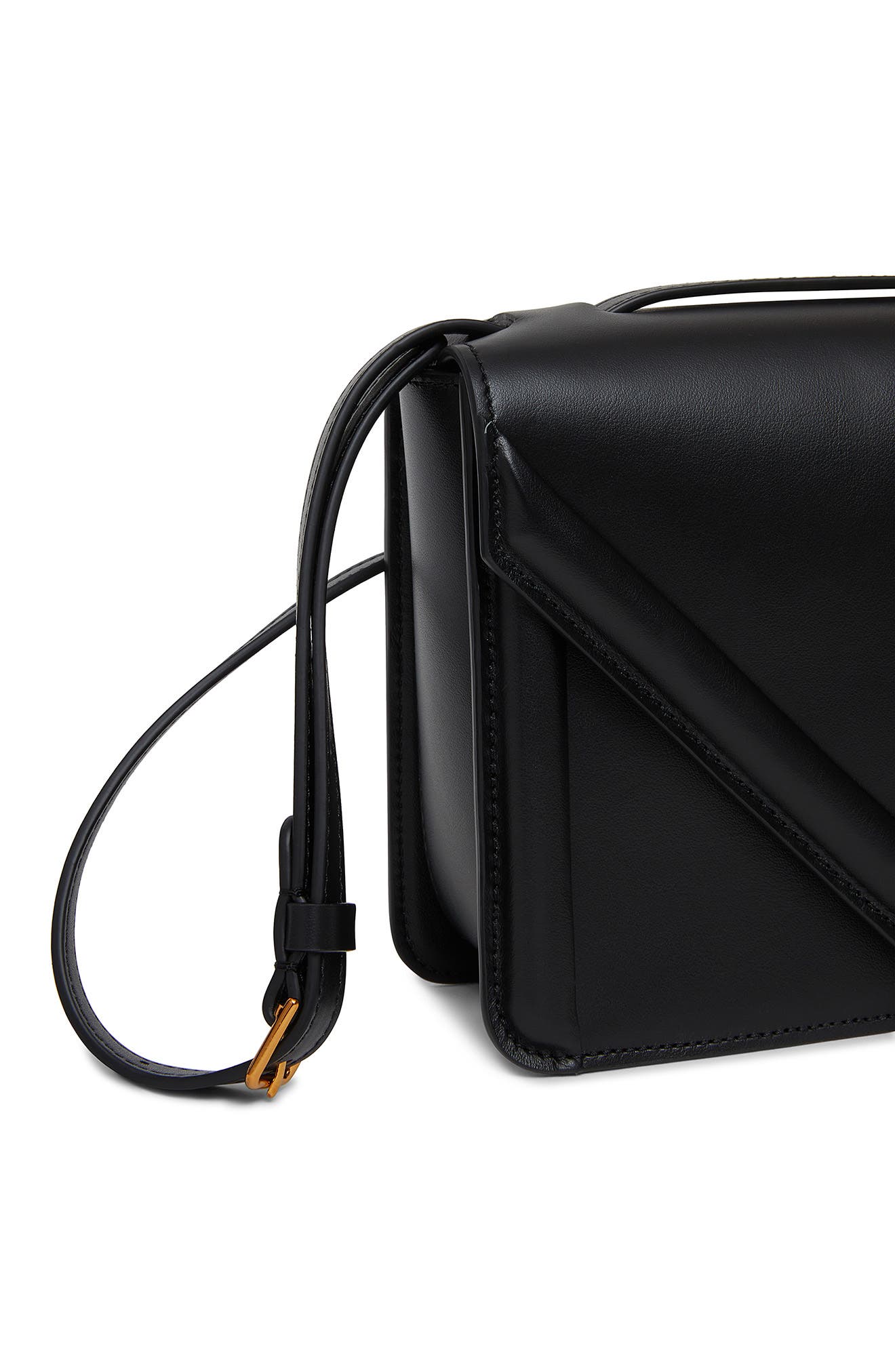 Mansur Gavriel M Frame Leather Shoulder Bag, Alternate, color, 