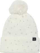 Nanette Lepore Textured Faux Pearl and Crystal Beanie