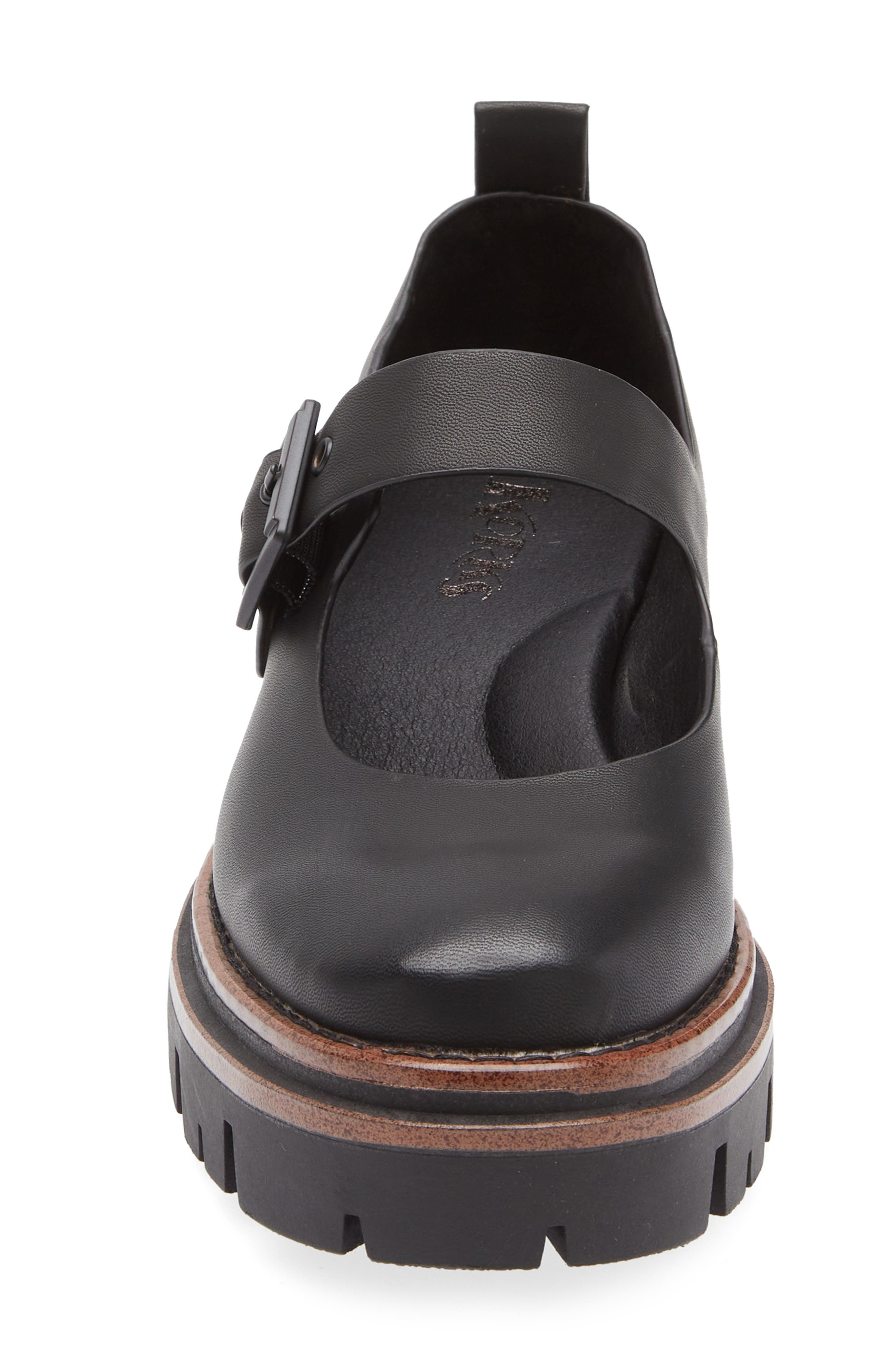 KORKS Veronika Mary Jane Flat, Alternate, color, Black