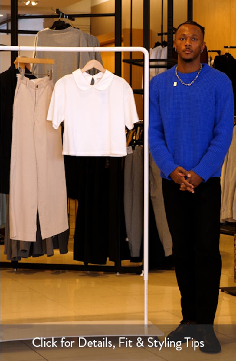 Peter Pan Collar Top, sales video thumbnail