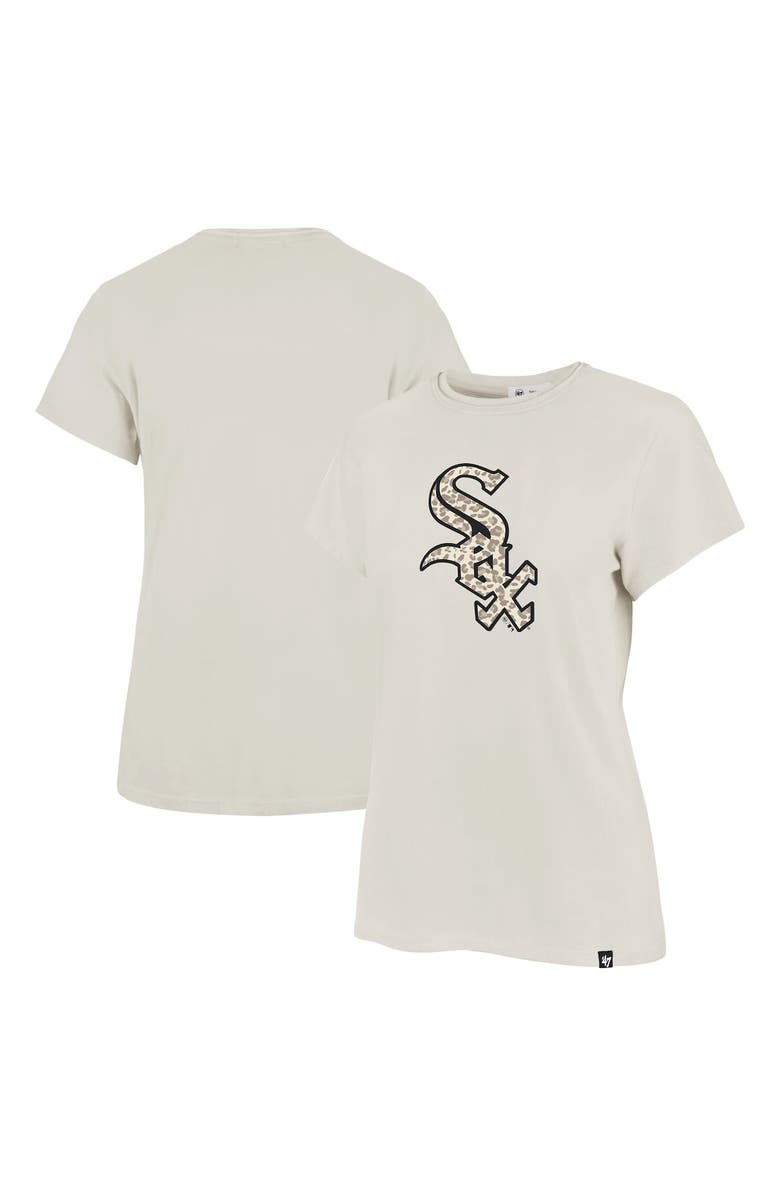 '47 Women's '47 Oatmeal Chicago White Sox Imprint Frankie T-Shirt, Main, color, Oatmeal