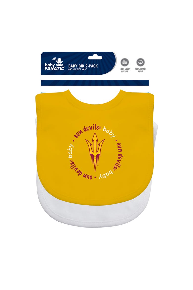 Arizona State - Baby Bibs 2-Pack, Alternate, color, Multicolor
