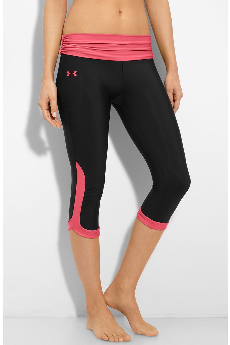 'Shatter' Capris, Main, color, BLACK/ ULTRA