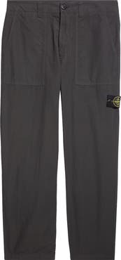 Stone Island Cotton Twill Trousers