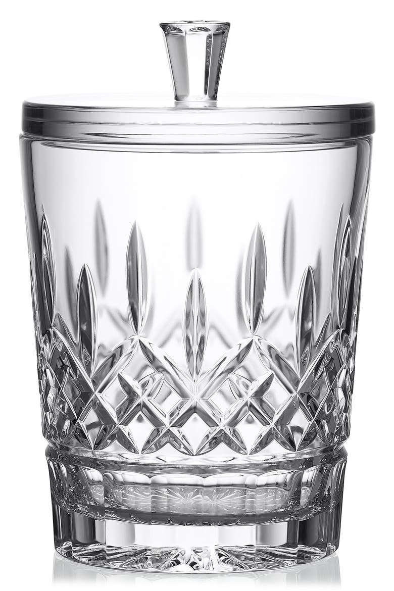 Lismore Crystal Biscuit Barrel, Main, color, NO COLOR